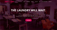 Desktop Screenshot of craftandcork.com